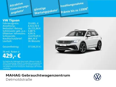 Occasion VW Tiguan R-line 150 ch (110 kW) 2024 Blanc SUV