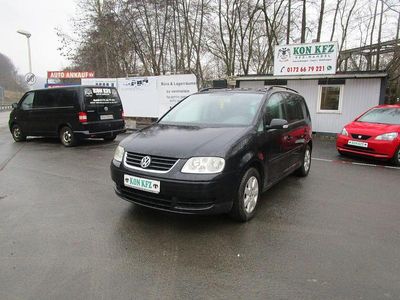 Gebraucht VW Touran Trendline 116 PS (85 kW) 2004 Schwarz Van / Kleinbus