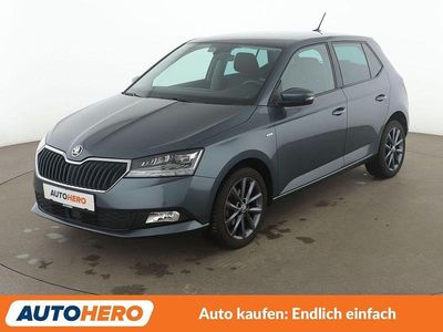 Gebraucht Skoda Fabia Soleil 60 PS (44 kW) 2019 Blau Limousine