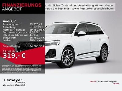 Weiß Gebraucht 2025 Audi Q7 S-Line SUV | 64.990 € (Guter Preis)