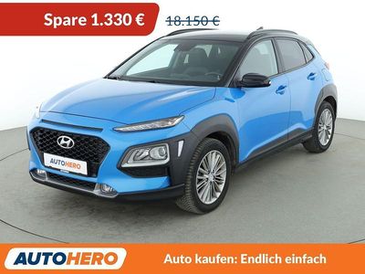 Second-hand Hyundai Kona Style 177 CP (130 kW) 2020 Albastru SUV