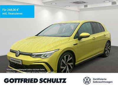 Gebraucht VW Golf VIII R-line 131 PS (96 kW) 2022 Gelb Limousine