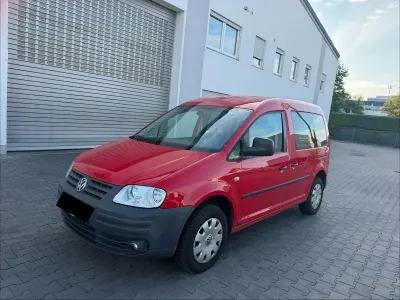 Gebraucht VW Caddy Life 80 PS (58 kW) 2009 Rot Van / Kleinbus