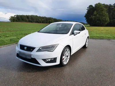 Gebraucht Seat Leon SC FR 140 PS (102 kW) 2013 Weiß Kleinwagen