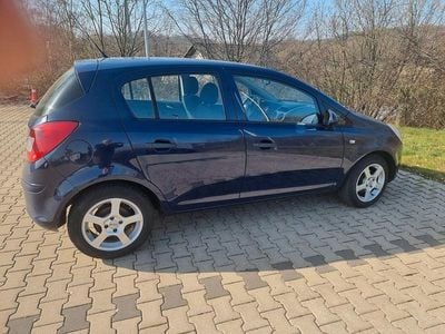 Gebraucht Opel Corsa 60 PS (44 kW) 2009 Blau Kleinwagen