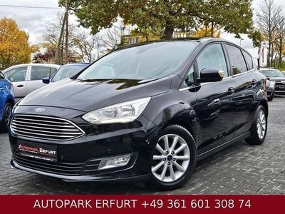 Schwarz Gebraucht 2016 Ford C-MAX Titanium Van / Kleinbus | 8.390 € (Fairer Preis)