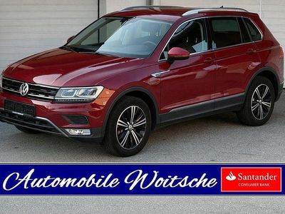 Gebraucht VW Tiguan Highline 190 PS (139 kW) 2017 Rot SUV