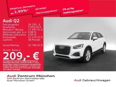 Gebraucht Audi Q2 Advanced 110 PS (80 kW) 2023 Ibisweiß SUV