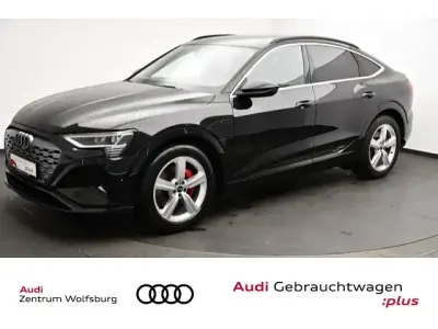 Gebraucht Audi Q8 Sportback e-tron Advanced Plus 300 kW (408 PS) 2024 Mythosschwarz metallic SUV