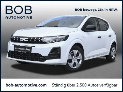 Neu Dacia Sandero Essentiel 67 PS (49 kW) 2026 Weiß Kleinwagen