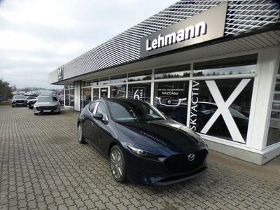Neu Mazda 3 Exclusive-Line 140 PS (102 kW) 2026 Blau Limousine
