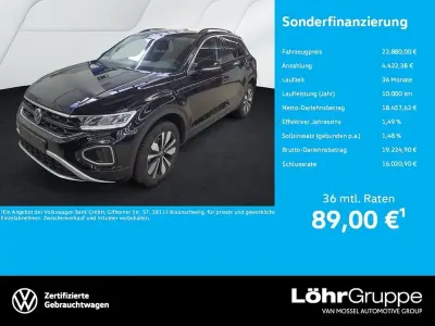 Gebraucht VW T-Roc Goal 116 PS (85 kW) 2025 Schwarz SUV