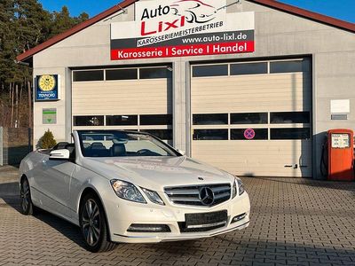 Weiß Gebraucht 2013 Mercedes E200 Elegance Cabrio | 18.900 € (Etwas zu teuer)