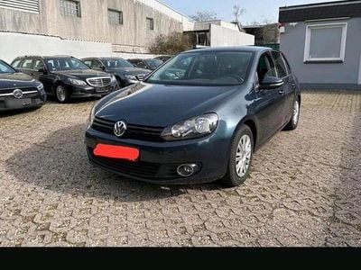 Gebraucht VW Golf VI Trendline 80 PS (58 kW) 2010 Blau Kleinwagen