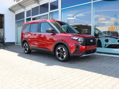 Neu Ford Tourneo Courier Active 125 PS (91 kW) 2026 Rot Van / Kleinbus