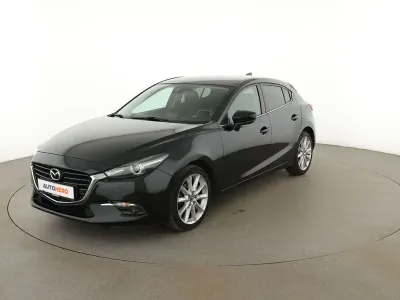 Używany Mazda 3 Sports-Line 120 KM (88 kW) 2018 Czarny Sedan/Limuzyna