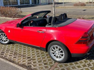 Gebraucht Mercedes SLK200 136 PS (100 kW) 1999 Rot Cabrio