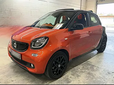 Używany Smart ForFour Passion 71 KM (52 kW) 2015 Pomarańczowy Hatchback