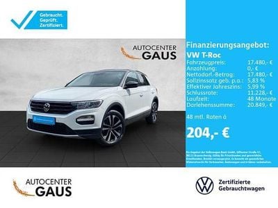 Second-hand VW T-Roc United 116 CP (85 kW) 2020 Alb SUV