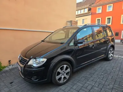 Gebraucht VW Touran Cross 140 PS (102 kW) 2007 Schwarz Van / Kleinbus
