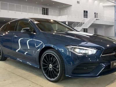 Gebraucht Mercedes CLA250e Shooting Brake AMG 218 PS (160 kW) 2022 Blau Kombi