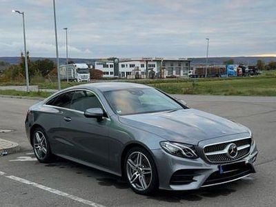 Usata Mercedes E350 AMG line 258 CV (189 kW) 2018 Grigio Coupé