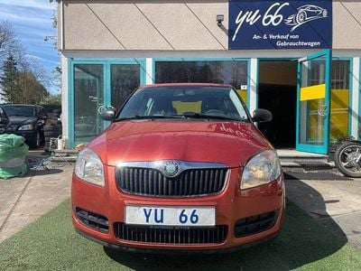 Usata Skoda Fabia Ambiente 86 CV (63 kW) 2009 Arancione Berlina
