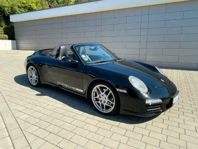 Gebraucht Porsche 997 385 PS (283 kW) 2011 Schwarz Cabrio