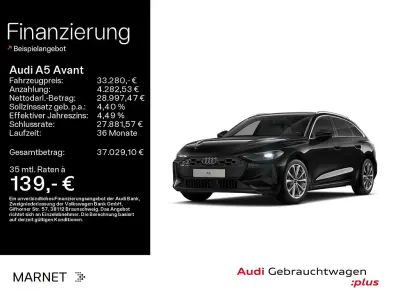 Gebraucht Audi A5 Sport 150 PS (110 kW) 2025 Mythosschwarz metallic Kombi