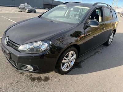 Gebraucht VW Golf VII 105 PS (77 kW) 2012 Schwarz Kombi