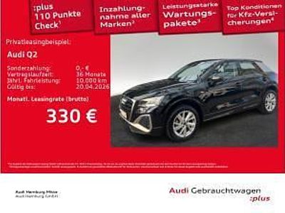 Gebraucht Audi Q2 S-Line 150 PS (110 kW) 2025 Schwarz (0e mythosschwarz metallic) SUV