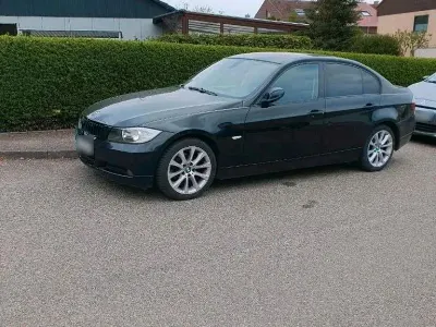 Brugt BMW 318 143 HK (105 kW) 2007 Sort Sedan