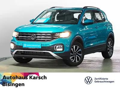 Gebraucht VW T-Cross Active 110 PS (80 kW) 2022 Makenatürkis (metallic) SUV