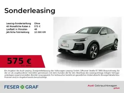 Gebraucht Audi Q6 e-tron Ambiente 185 kW (252 PS) 2025 Gletscherweiß SUV