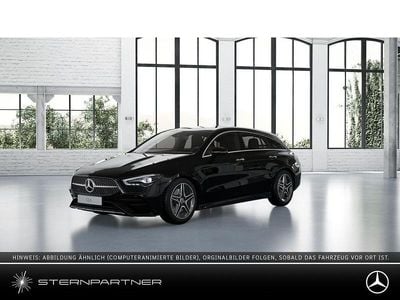 Gebraucht Mercedes CLA200 Shooting Brake AMG 163 PS (119 kW) 2025 Metalliclack kosmosschwarz Kombi