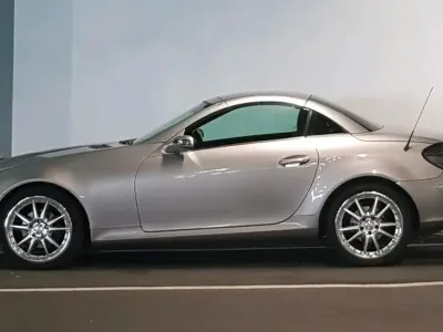 Gebraucht Mercedes SLK200 163 PS (119 kW) 2005 Silber Cabrio