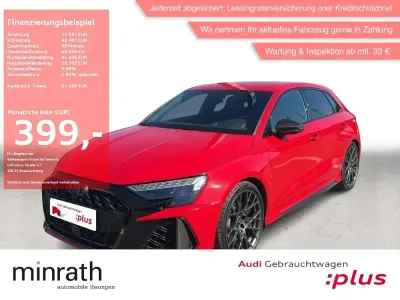 Brugt Audi RS3 Sport 400 HK (294 kW) 2024 Rød Sedan
