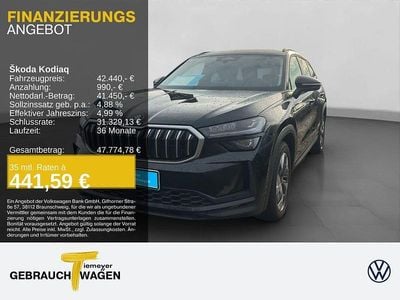Schwarz Gebraucht 2025 Skoda Kodiaq Selection SUV | 42.440 € (Fairer Preis)