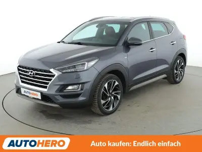 Gebraucht Hyundai Tucson Premium 201 PS (147 kW) 2019 Grau SUV
