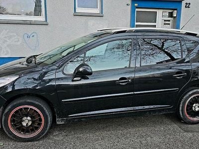 Gebraucht Peugeot 207 2008 Schwarz Kombi