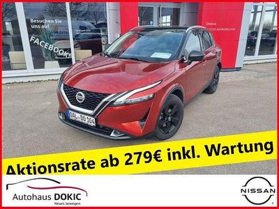Gebraucht Nissan Qashqai N-Connecta 140 PS (102 kW) 2021 Rot SUV