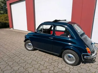 Używany Fiat 500 Lusso 18 KM (13 kW) 1970 Niebieski Hatchback