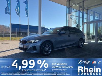 Gebraucht BMW 330e Sport Line 292 PS (214 kW) 2022 Skyscraper grau metallic Kombi
