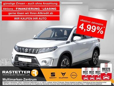 gebraucht Suzuki Vitara Hybrid Allgrip GLX Navi+Teilled+Keyless+ACC+Kamera+SHZ+LED+PDC+Privacy+Klimaaut