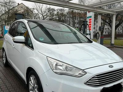 Gebraucht Ford C-MAX 125 PS (91 kW) 2018 Weiß Van / Kleinbus