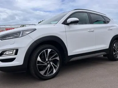Gebraucht Hyundai Tucson Premium 136 PS (100 kW) 2019 Weiß SUV