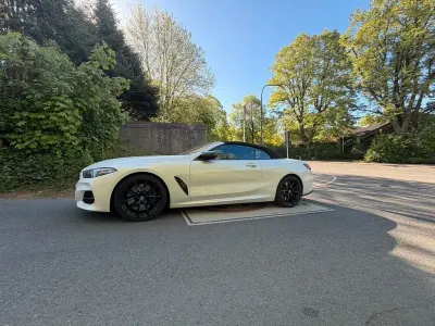 Brugt BMW M850 Performance 530 HK (389 kW) 2019 Hvid Coupe