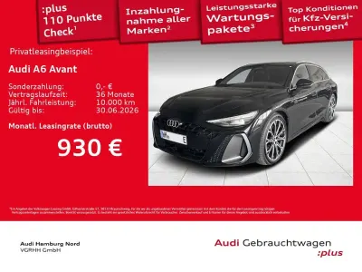 Gebraucht Audi A6 S-Line 367 PS (269 kW) 2026 0e mythosschwarz metallic Kombi
