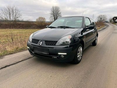 Gebraucht Renault Clio II 2002 Schwarz Kleinwagen