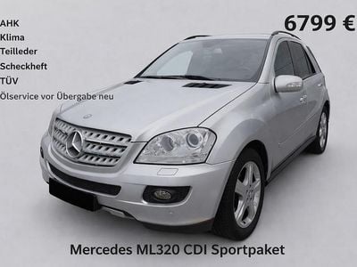 Gebraucht Mercedes ML320 Sport 224 PS (164 kW) 2008 Silber SUV